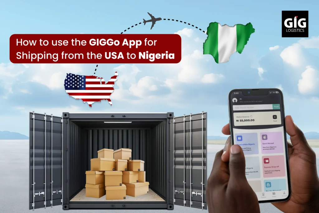 GIGGo App for Shipping from the USA to Nigeria | GIGL