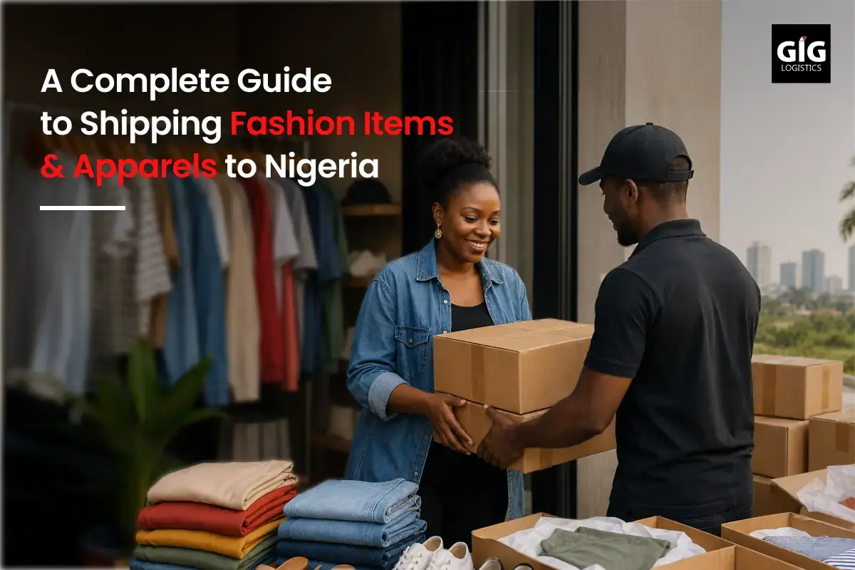 Shipping fashion items and apparel from the USA to Nigeria with GIG Logistics