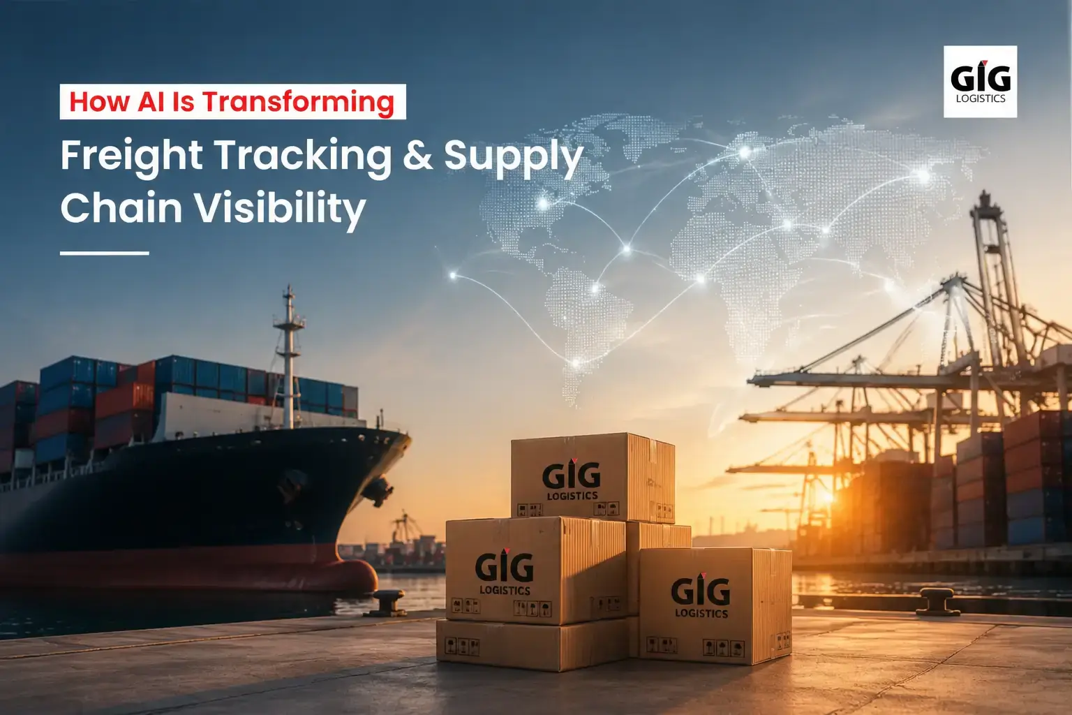 AI freight tracking for shipping from USA to Nigeria