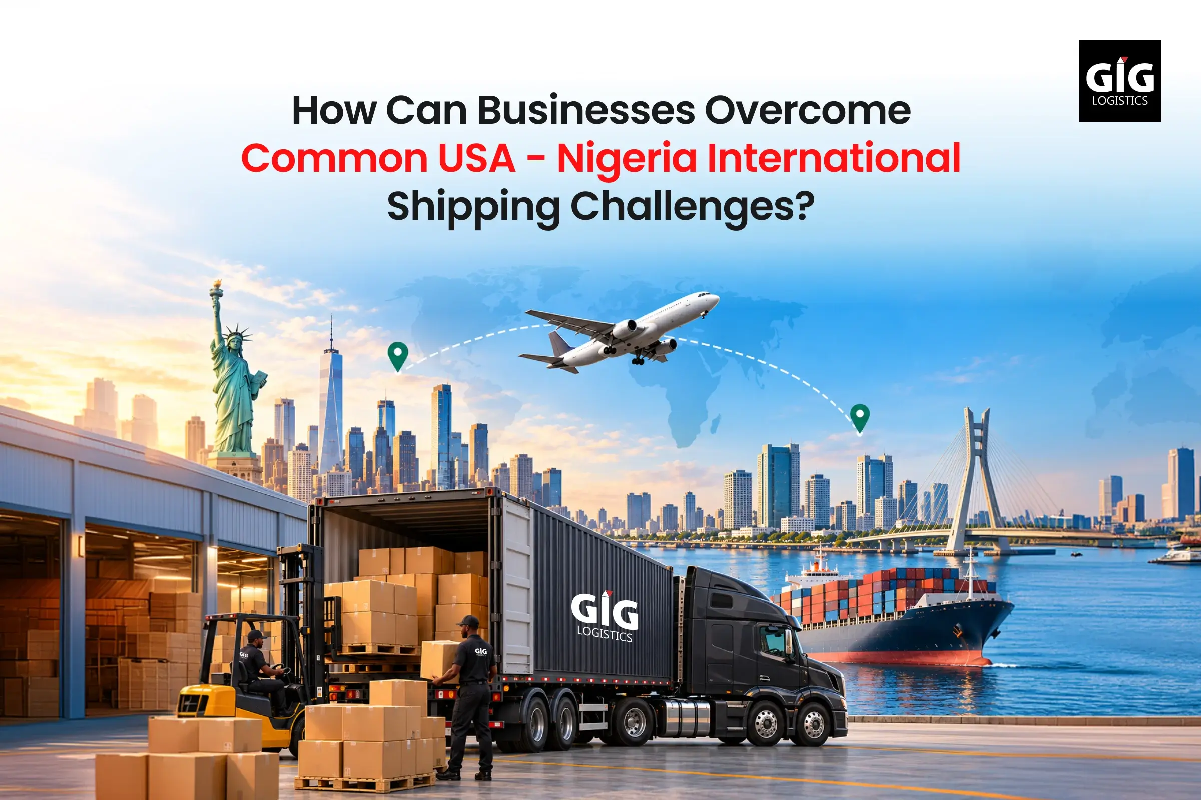 GIG Logistics helping businesses overcome USA to Nigeria shipping challenges
